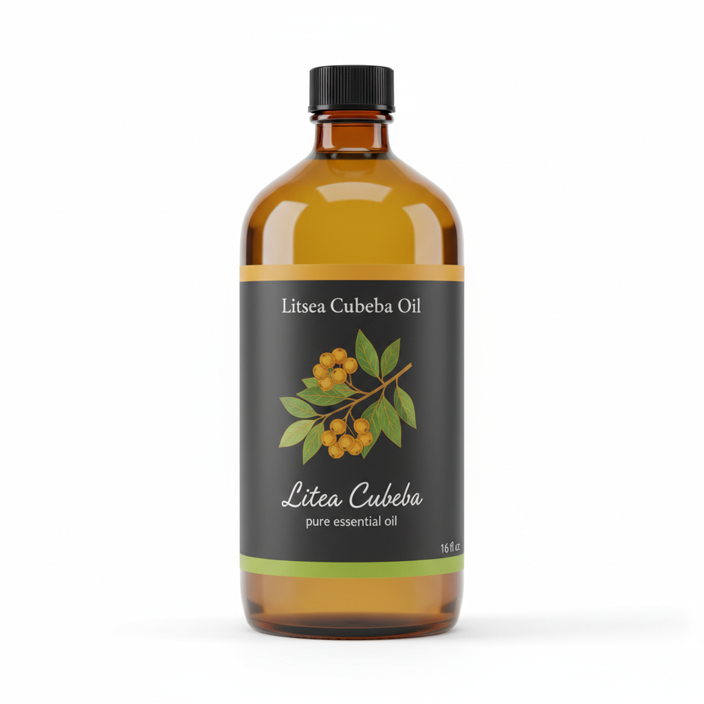 Litsea Cubeba Essential Oil 16 oz